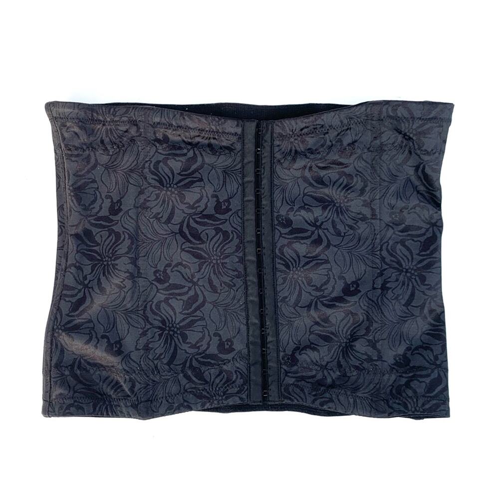 Black Floral Waist Corset Waist Trainer